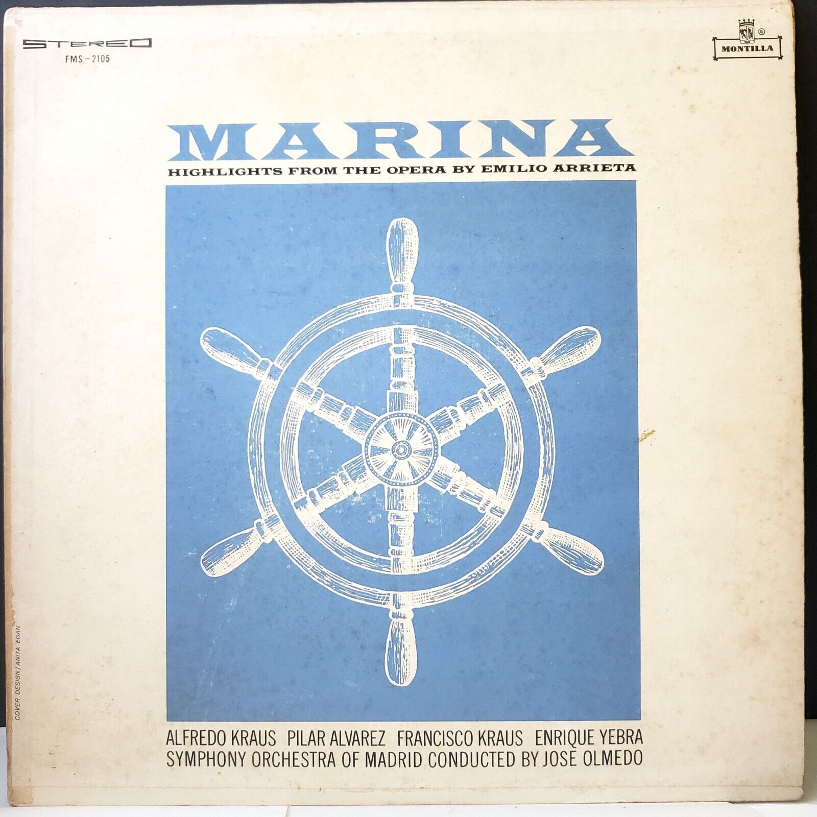 Marina ( Highlights From The Opera By Emilio Arrieta ) Francisco Camprodón. 