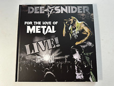 Dee Snider For the Love of Metal Live  EARBOOK 2CD DVD BLU RAY 7