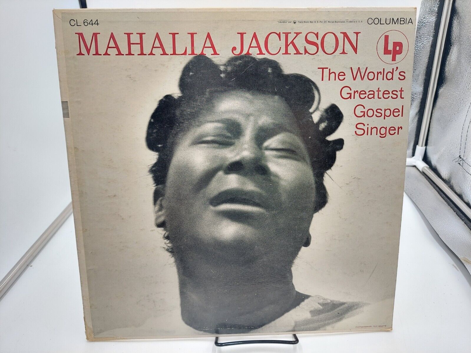 Mahalia Jackson World's Greatest LP Record 1955 Mono Ultrasonic Clean EX cVG+