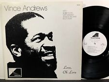 VINCE ANDREWS Love, Oh Love LP GERARD RECORDS GR 1001 STEREO 1983 Ohio Jazz Funk picture