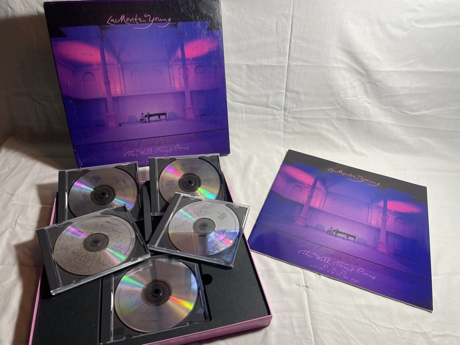 La Monte Young - Vintage “The Well Tuned Piano “ - 5 CD Boxed Set 