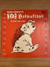 Vintage 1963 Walt Disney's 101 Dalmations Vinyl LP Record picture