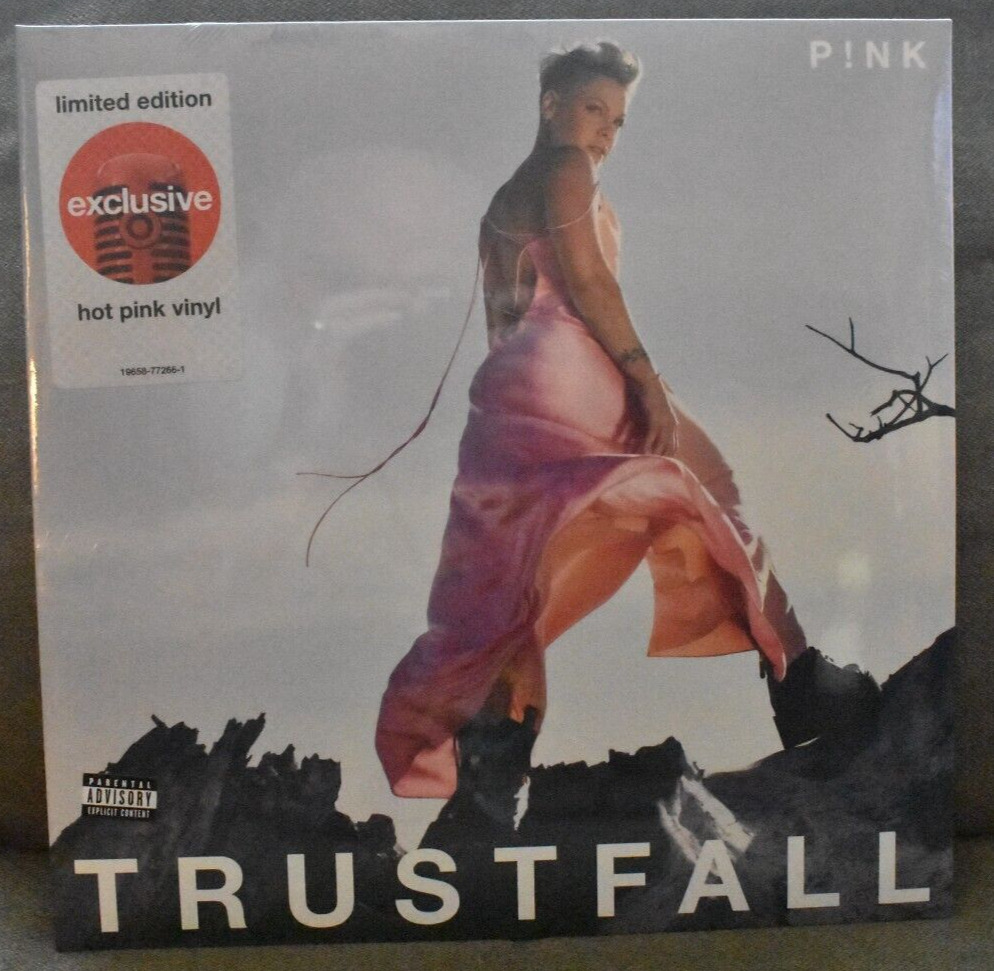 PINK - TRUSTFALL- TARGET EXCLUSIVE - HOT PINK VINYL - BRAND NEW SEALED