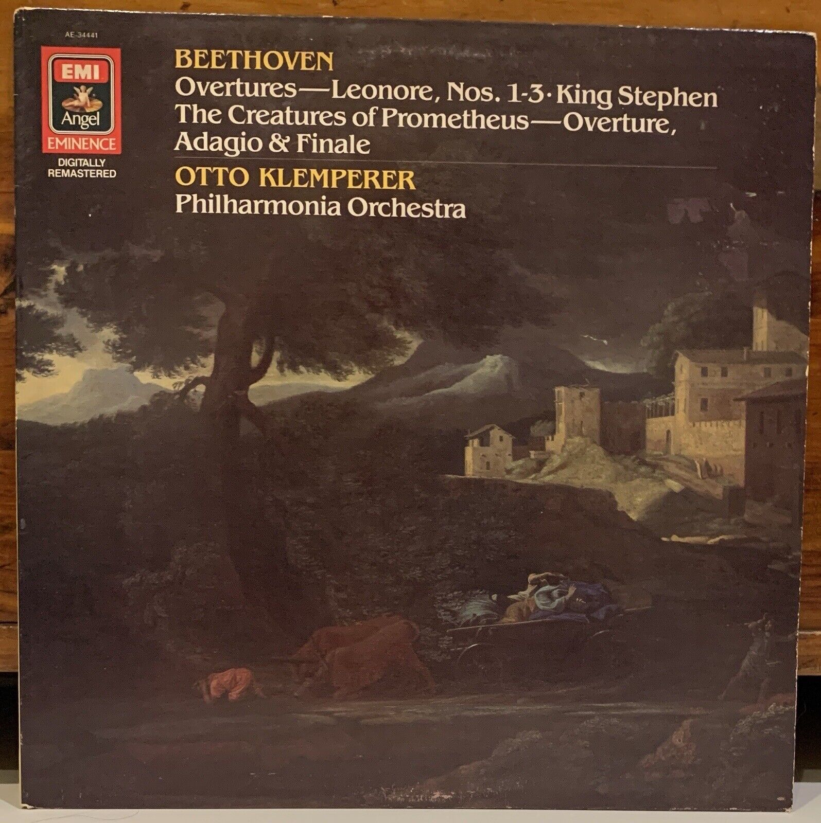 VG+/EX, Beethoven, Overtures Leonore NOS. 1-3, Klemperer Philharmonia Orchestra