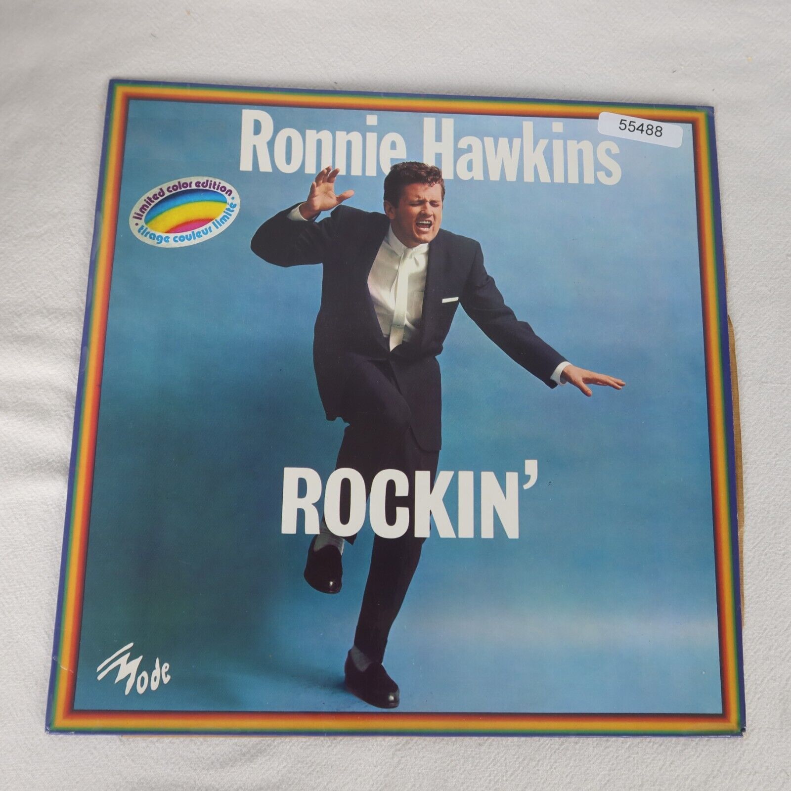 Ronnie Hawkins Rockin\' LP Vinyl Record Album