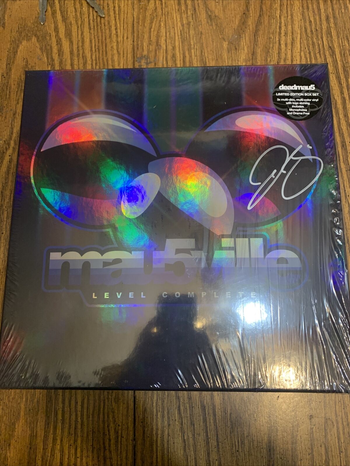 Deadmau5 - Mau5ville Level Complete - 3LP Vinyl Box Set - Autographed - Signed