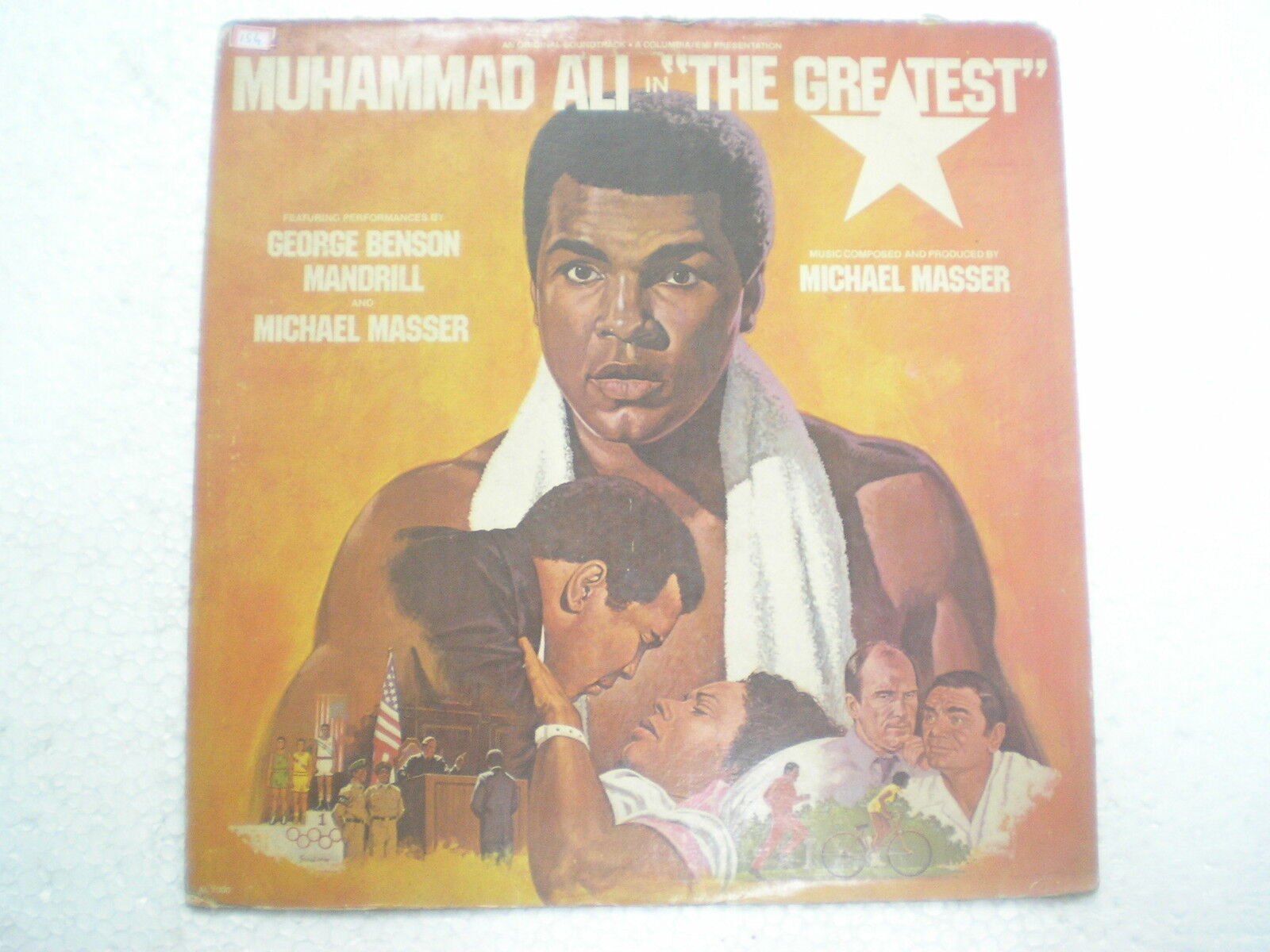 MUHAMMAD ALI THE GREATEST RARE LP record vinyl INDIA INDIAN 154 VG+