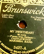Castlewood Marimba Band - My Sweetheart/Bells of Hawaii - Brunswick Record 3427 picture