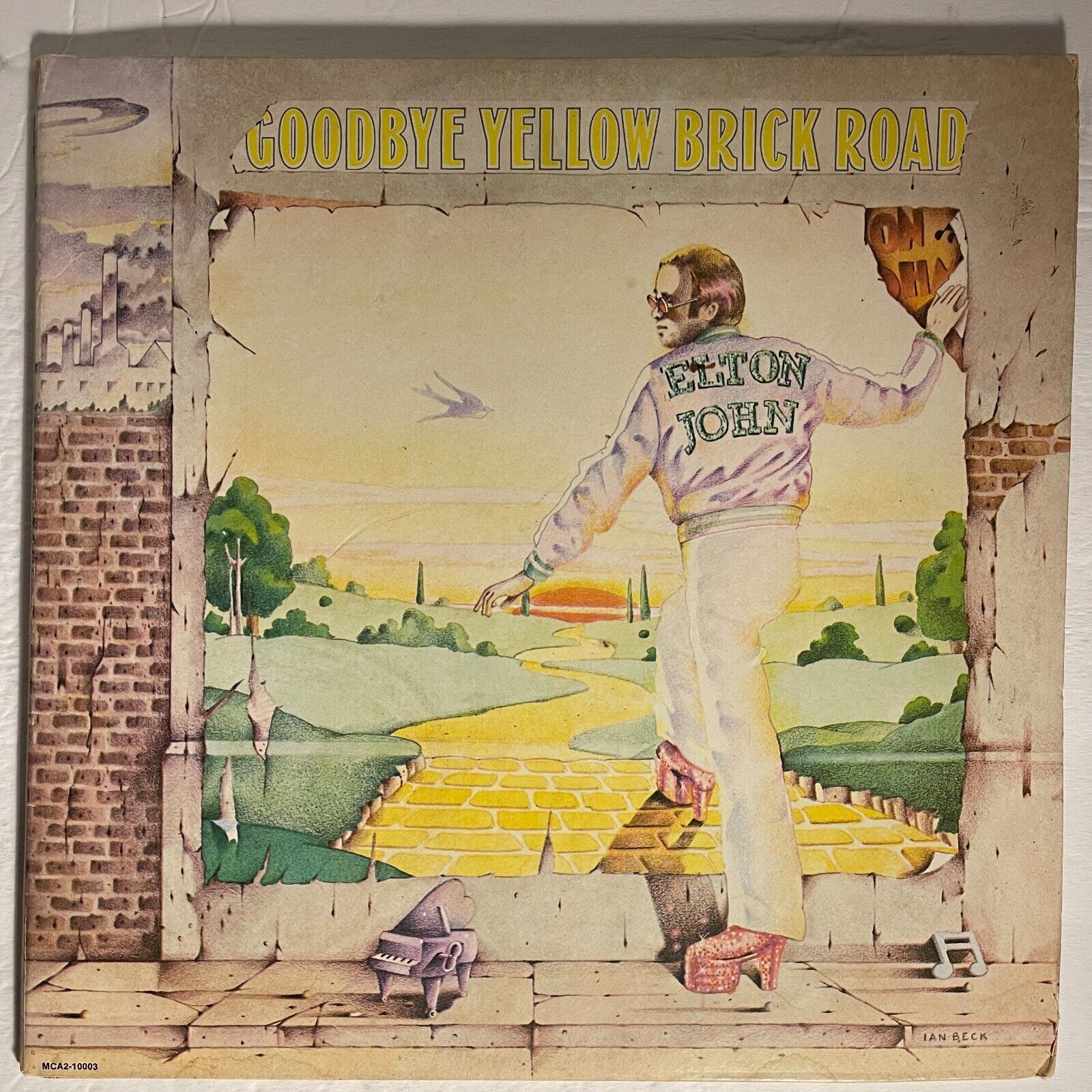 Elton John ‎– Goodbye Yellow Brick Road Vinyl, LP 1973 MCA Records ‎– MCA2-10003