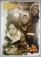 Fugees Poster Lauryn Hill Vintage Original Columbia Sepia Promo The Score 1996 picture