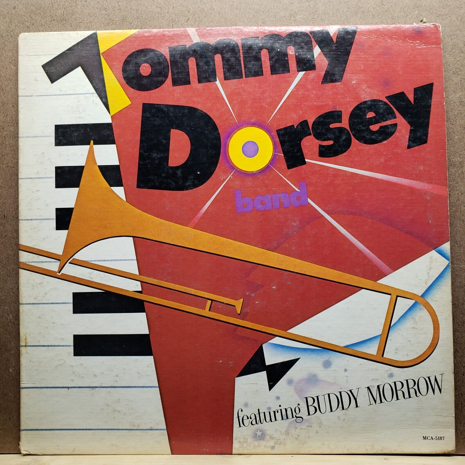 Tommy Dorsey Band - Featuring BUddy Morrow - MCA 5187 - Vinyl Record LP
