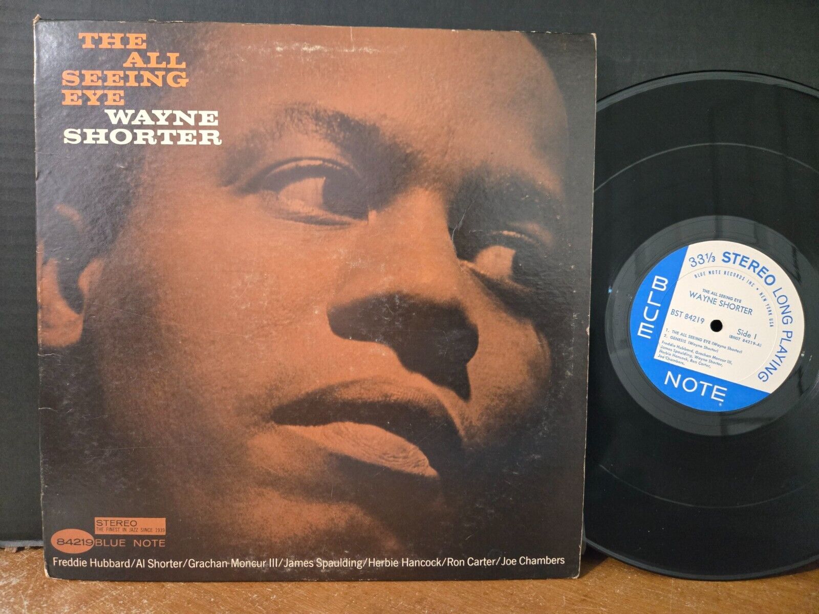 Wayne Shorter ‎– The All Seeing Eye 1966 Blue Note RVG Herbie Hancock F Hubbard