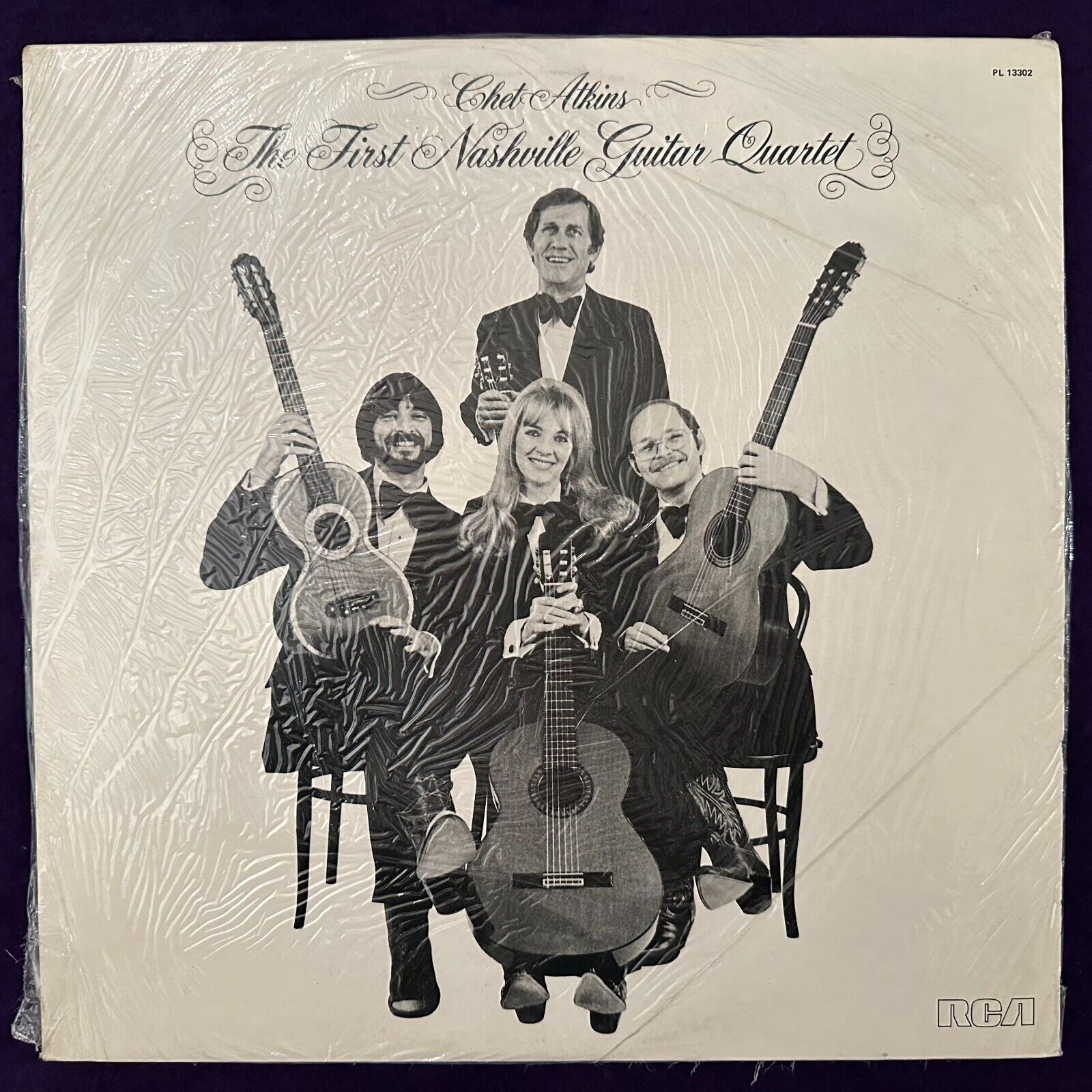 UK ~ Sealed ~ CHET ATKINS The First Nashville Guitar Quartet LP \'79 RCA MINT