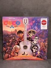 Disney Pixar Songs From COCO Limited Edition ORANGE SWIRL Vinyl LP Exclusive NEW picture