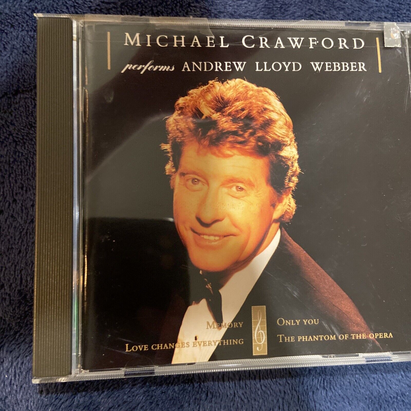 The Music of Andrew Lloyd Webber Michael Crawford Vocals CD November 1991 vtg