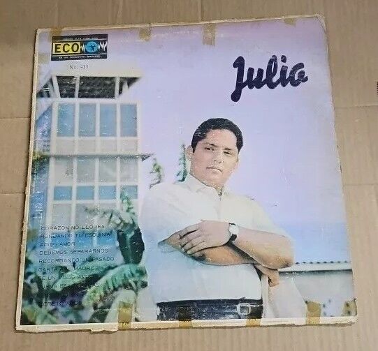 JULIO JARAMILLO ST LP LATIN VINYL ECO RECORDS VG