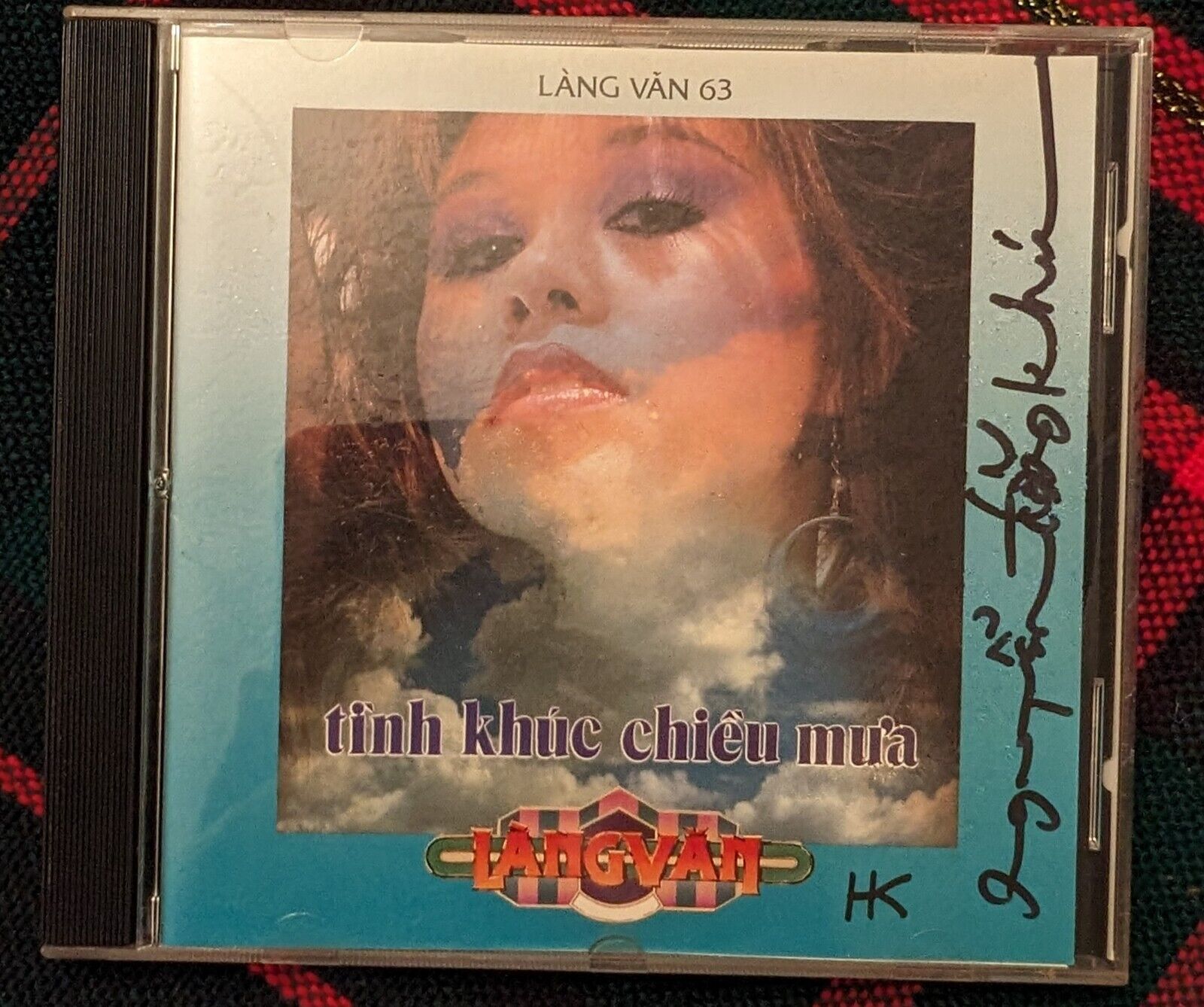RARE VINTAGE ORIGINAL VIETNAMESE MUSIC CD: Lang Van 63 - Tinh Khuc Chieu Mua