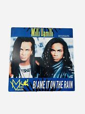 Vintage Vinyl Record Milli Vanilli Blame It On The Rain 12