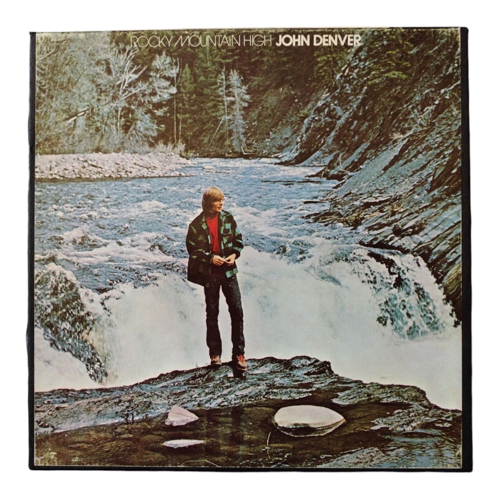 John Denver Rocky Mountain High Reel to Reel Vintage Music Tape 1972 4 Track