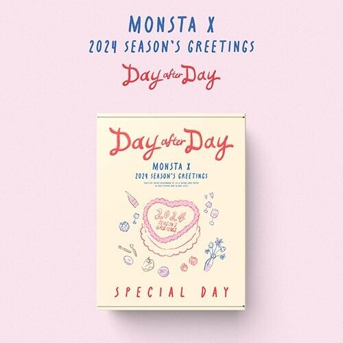 Monsta X 2024 Season\'s Greetings Day after Day Official Kpop - Special Day Ver
