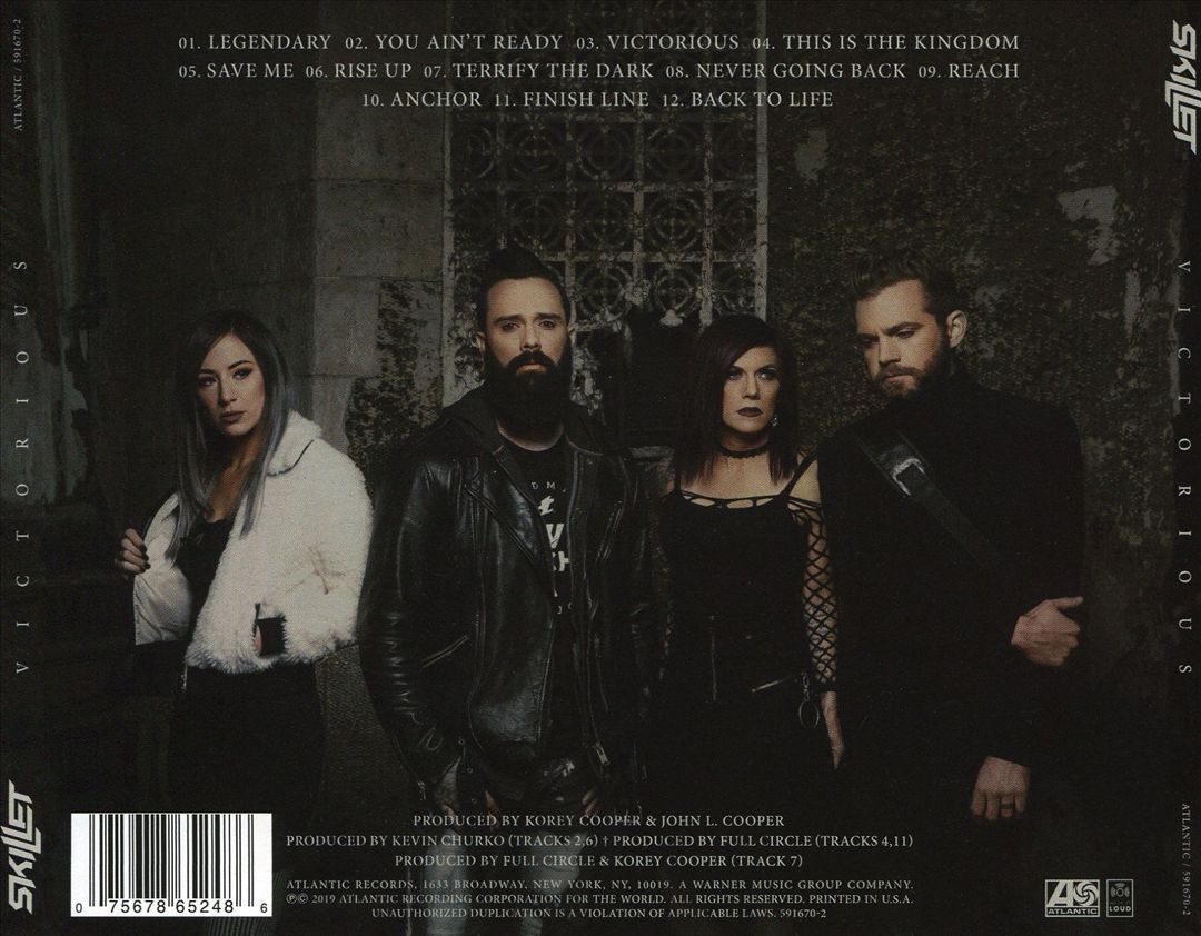 SKILLET - VICTORIOUS NEW CD