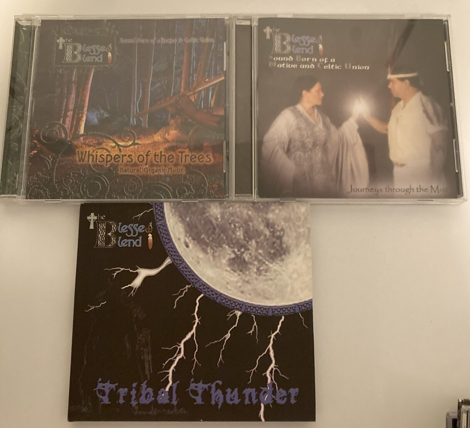 THE BLESSED BLEND LOT OF 3-TRIBAL THUNDER-WHISPERS-JOURNEYS-VERY NICE CONDITION