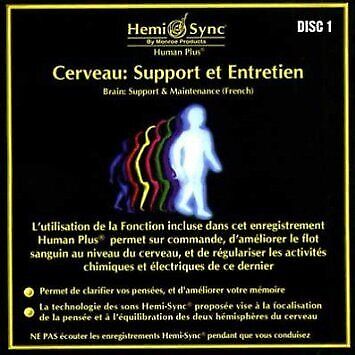 HEMI-SYNC - CERVEAU SUPPORT ET ENTR FRENCH BRAIN REPAIRS  MAINTENANCE - J72z