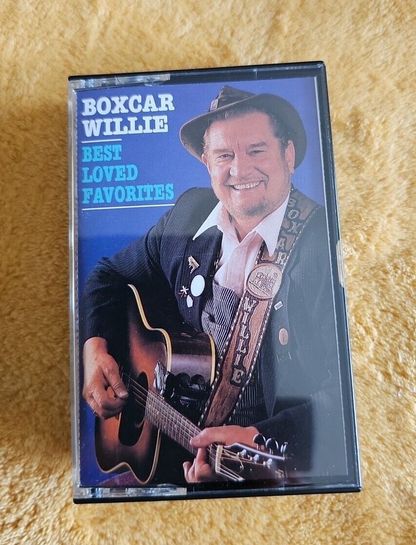 Boxcar Willie Cassette Tape Best Loved Favorites 1989 Vintage Country Ranwood