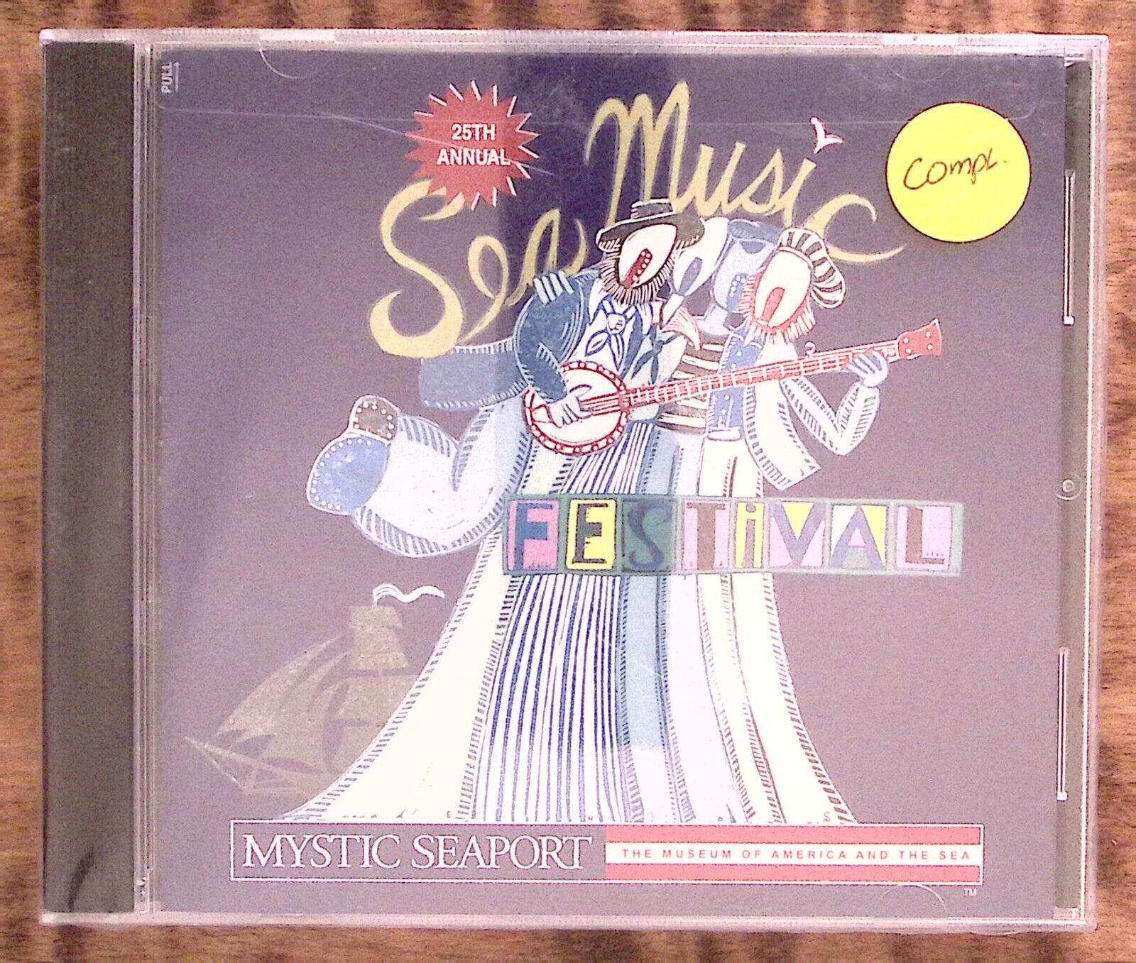 25th ANNUAL SEA MUSIC FESTIVAL AT MYSTIC SEAPORT  SEALED  CD 2757