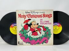Walt Disney Merry Christmas Songs LP Vinyl Record 1978 picture