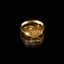 Taylor Swift The Tortured Poets Department Size 5 Gold Ring TTPD PRESALE New picture