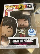 Funko Pop JIMI HENDRIX #239 Vinyl Figure Exclusive Music Legend Guitar VHTF 🙂 picture
