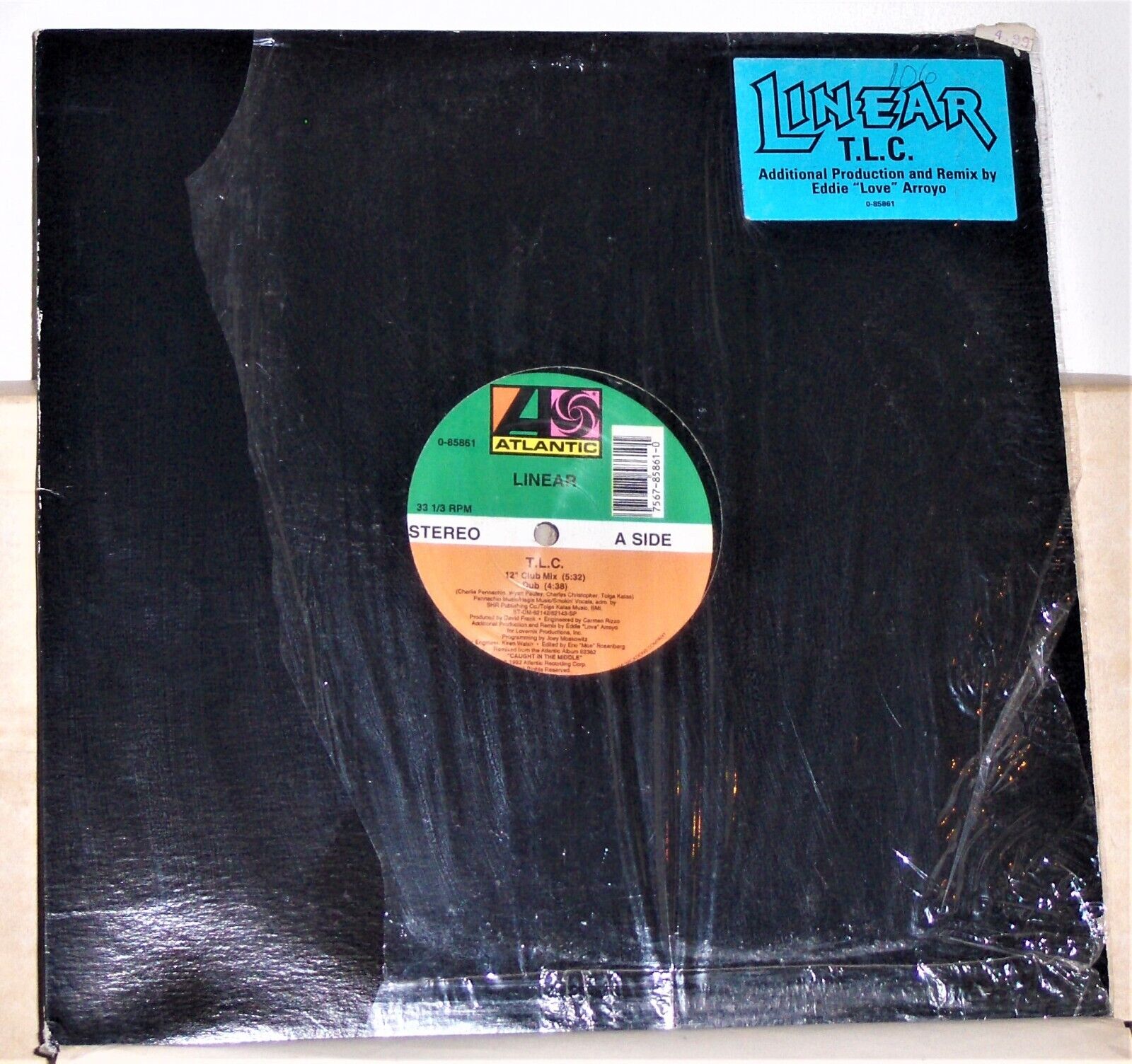 Linear – T.L.C. - 12 inch Single Vinyl Record