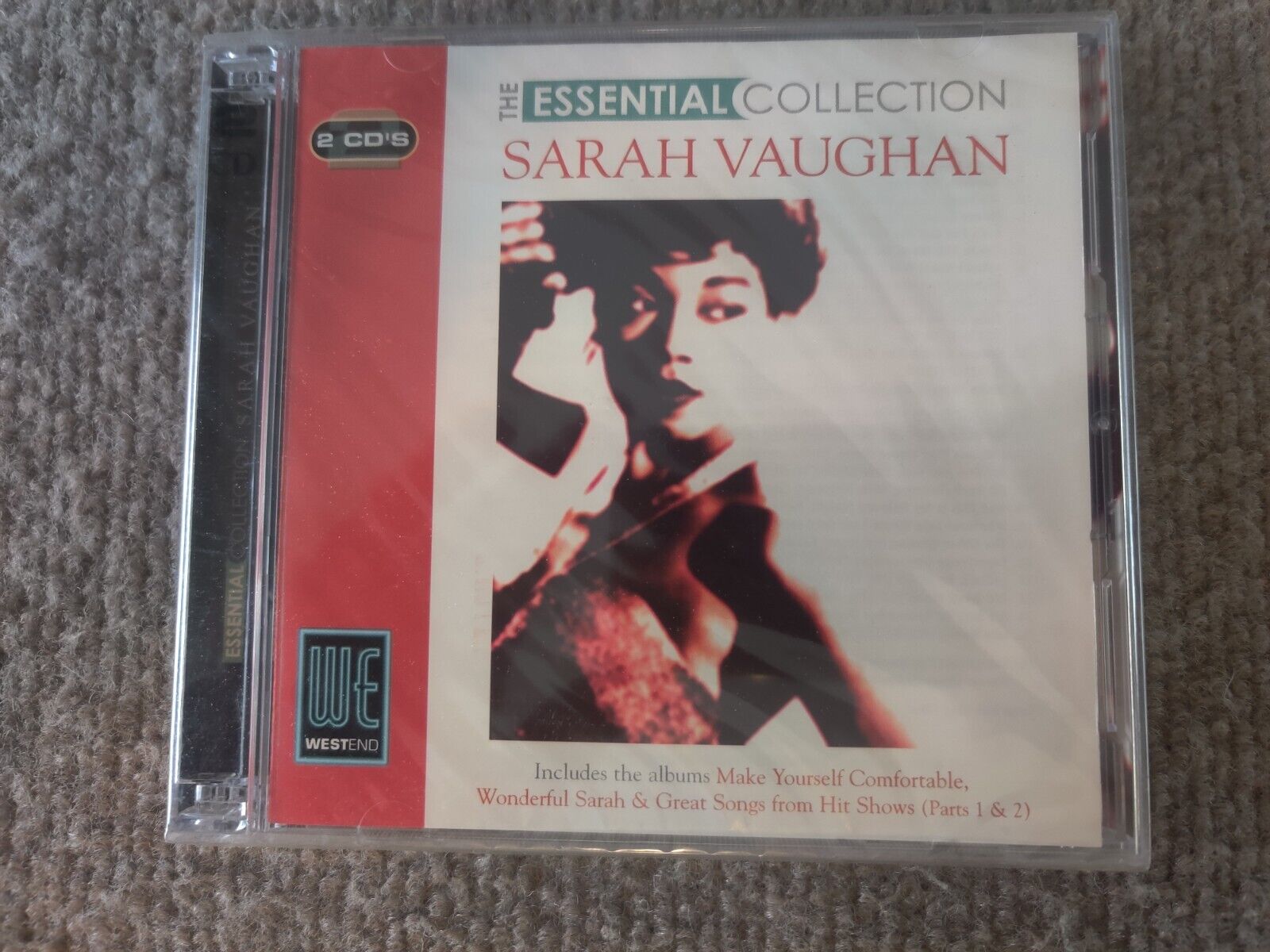 Sarah Vaughan The Essential Collection (CD) Album 2007 Import NEW Sealed