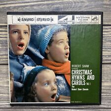 Vtg RCA Victor Christmas Hymns and Carols Robert Shaw Chorale Stereophonic Reel picture