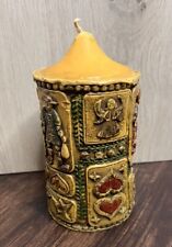 Swiss Musical Movement Vintage Christmas Candle Music Box picture