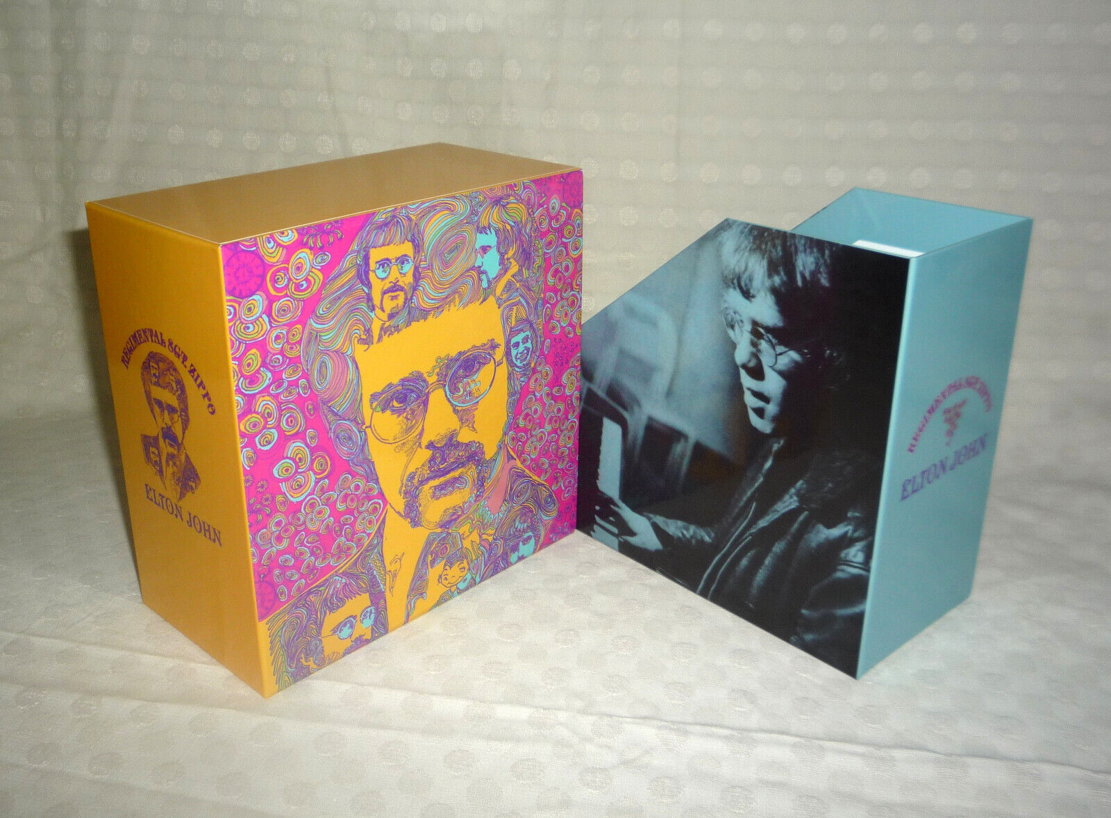 Elton John : Regimental Sgt. Zippo empty box for Japan mini lp,Jewel case cd