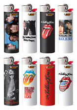 BIC Rolling Stones Series Lighters Set of 8, Special Edition All New Designs picture