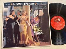 The Robert Shaw Chorale Operatic Choruses LP RCA Living Stereo 12s/12s EX picture