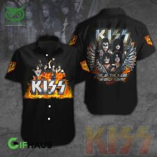 SALE - Kiss End Of The Road World Tour Wings Hawaiian 3D picture