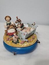 Vintage Steinbach Germany Wood Music Box  Swiss Thorens Plays Christmas Music picture