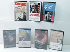 7 Vintage Classic Jazz Cassette Tape Ellington Satchmo Fitzgerald Garner picture