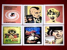 DIY 6 Handmade Ceramic Poster Drink Coasters SCARY HORROR SUSPENSE SCI-FI MOVIES picture