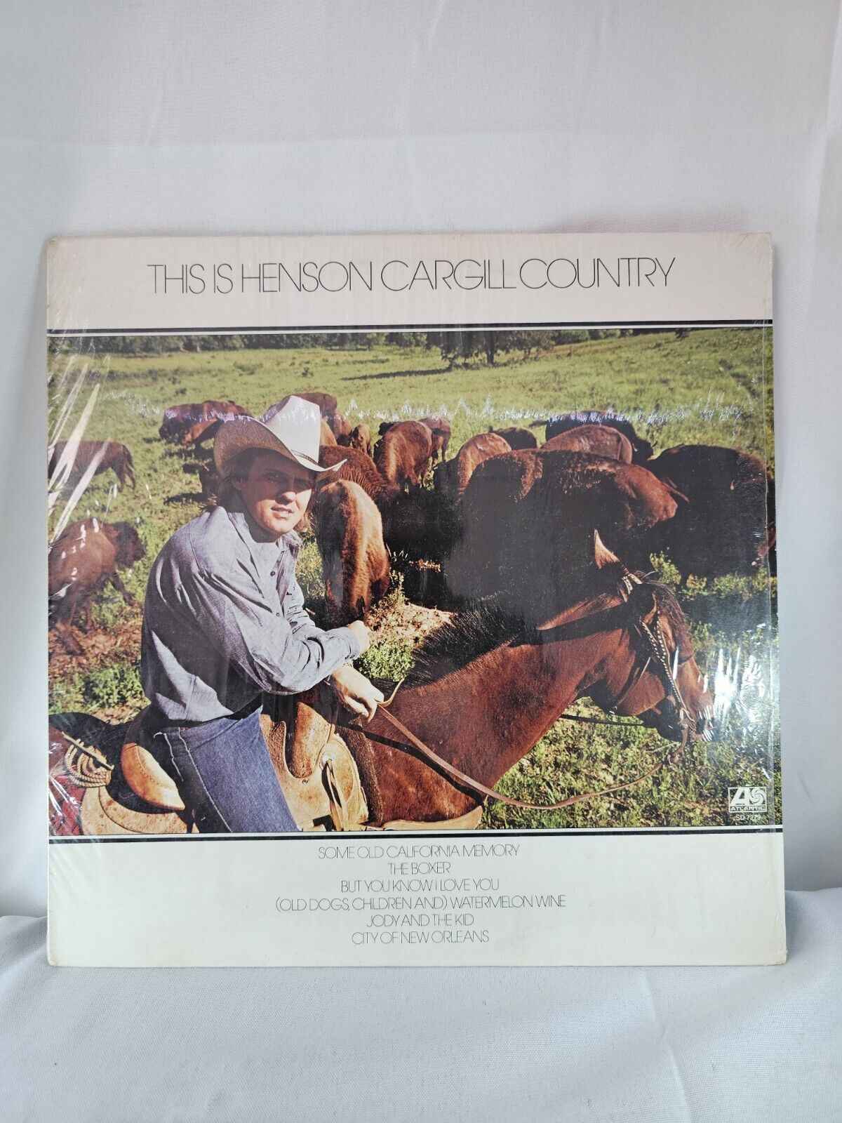 Henson Cargill: This Is Henson Cargill Country [LP] 1973 Atlantic Records Vinyl
