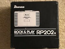 Vintage Ibanez RP202 Rock & Play Stereo Cassette Player for Bass Guitar Box EUC picture