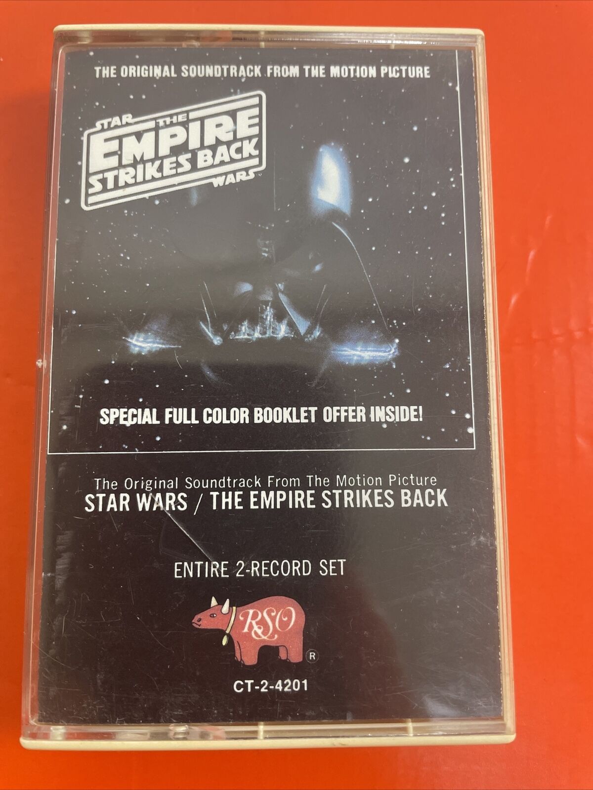 Vintage 1980 STAR WARS/THE EMPIRE STRIKES BACK Cassette *RSO Records