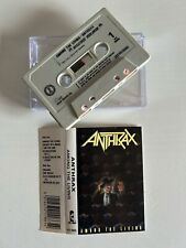 ANTHRAX - AMONG THE LIVING (RARE UK CASSETTE TAPE) ISLAND ICT 9865 picture