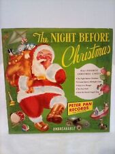 Vintage 1949 The Night Before Christmas Record picture