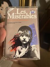 Les Miserables Cassette Tape Original London Cast Double Play picture