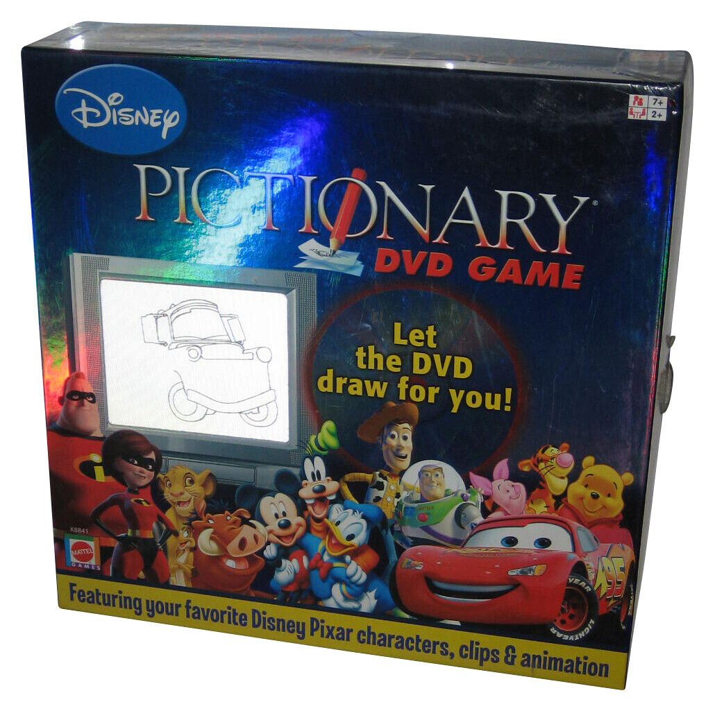 Disney Pictionary (2007) Mattel DVD Game